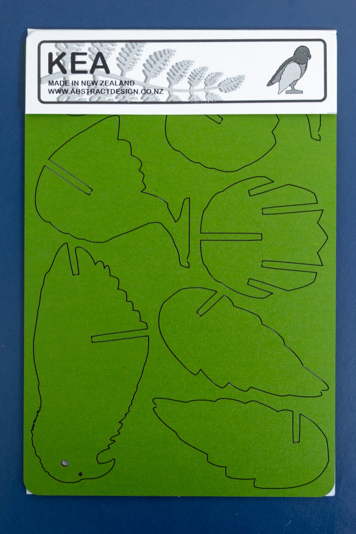 Kea Flatpack Model - Green (A5)