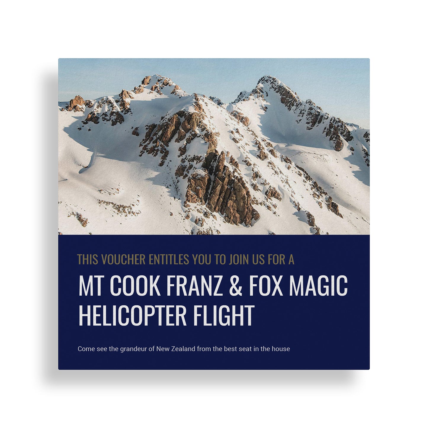Mount Cook Franz and Fox Magic Gift Voucher