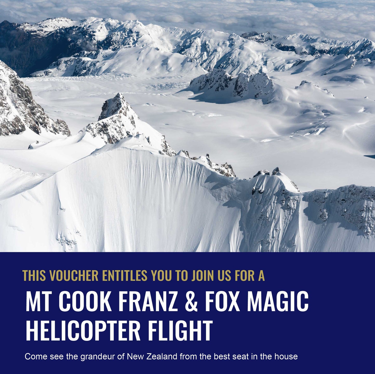 Mount Cook Franz and Fox Magic Gift Voucher