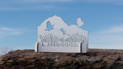 Mt Cook Flatpack Model - White (A5)