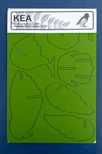 Kea Flatpack Model - Green (A5)