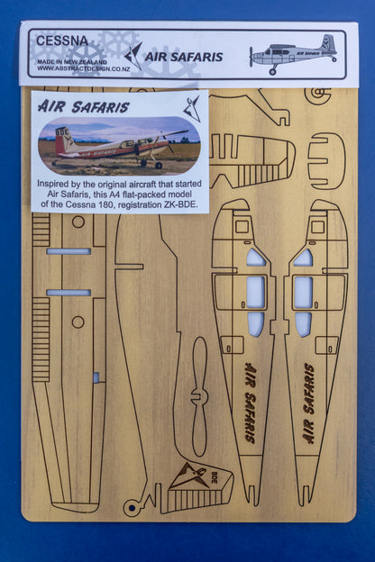Cessna 180 Flatpack model (A4)