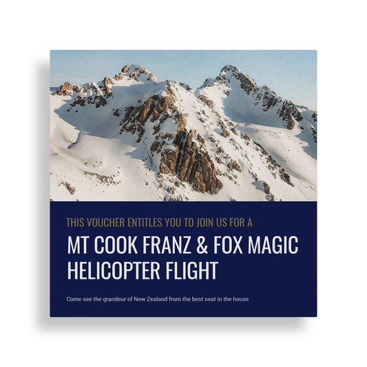 Mount Cook Franz and Fox Magic Gift Voucher